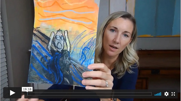Munch Unit for Art Teachers-Video Tutorial