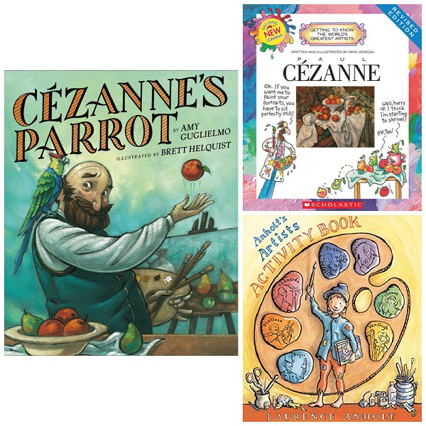 Books to go along with Paul Cezanne Famous Artist Lesson Plans