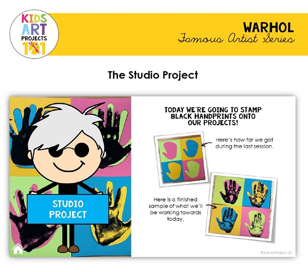 Warhol Art Project for Kids-2