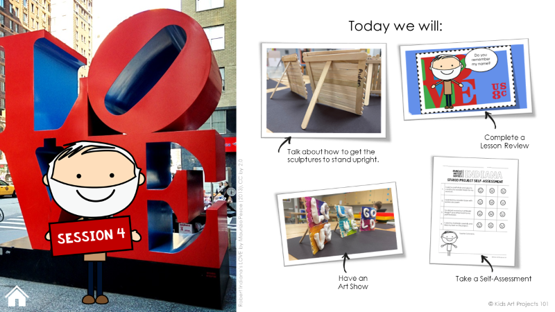 Indiana Art Project for Kids-Session #4