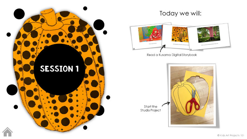 Kusama Art Project for Kids-Session #1