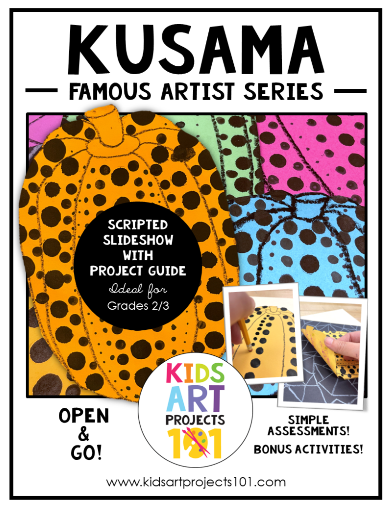 Kusama Elementary Art Project - Famous Artist Series