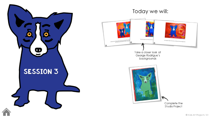 Rodrigue Art Project for Kids-Session #3
