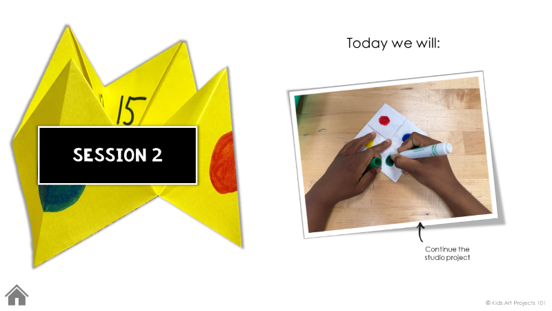 Origami Art Project for Kids-Session #2